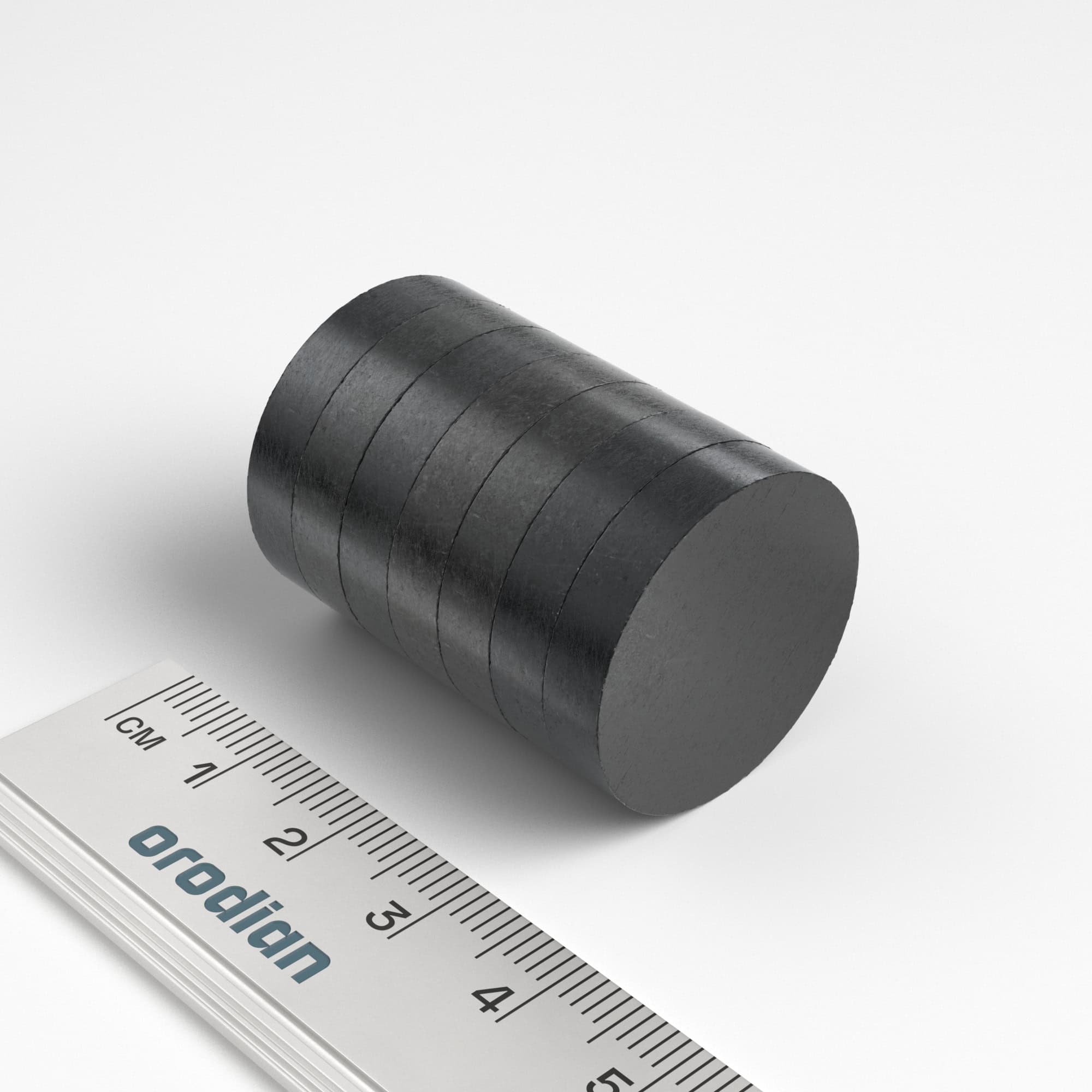 Feritový magnet valec 25×5 mm - Y35
