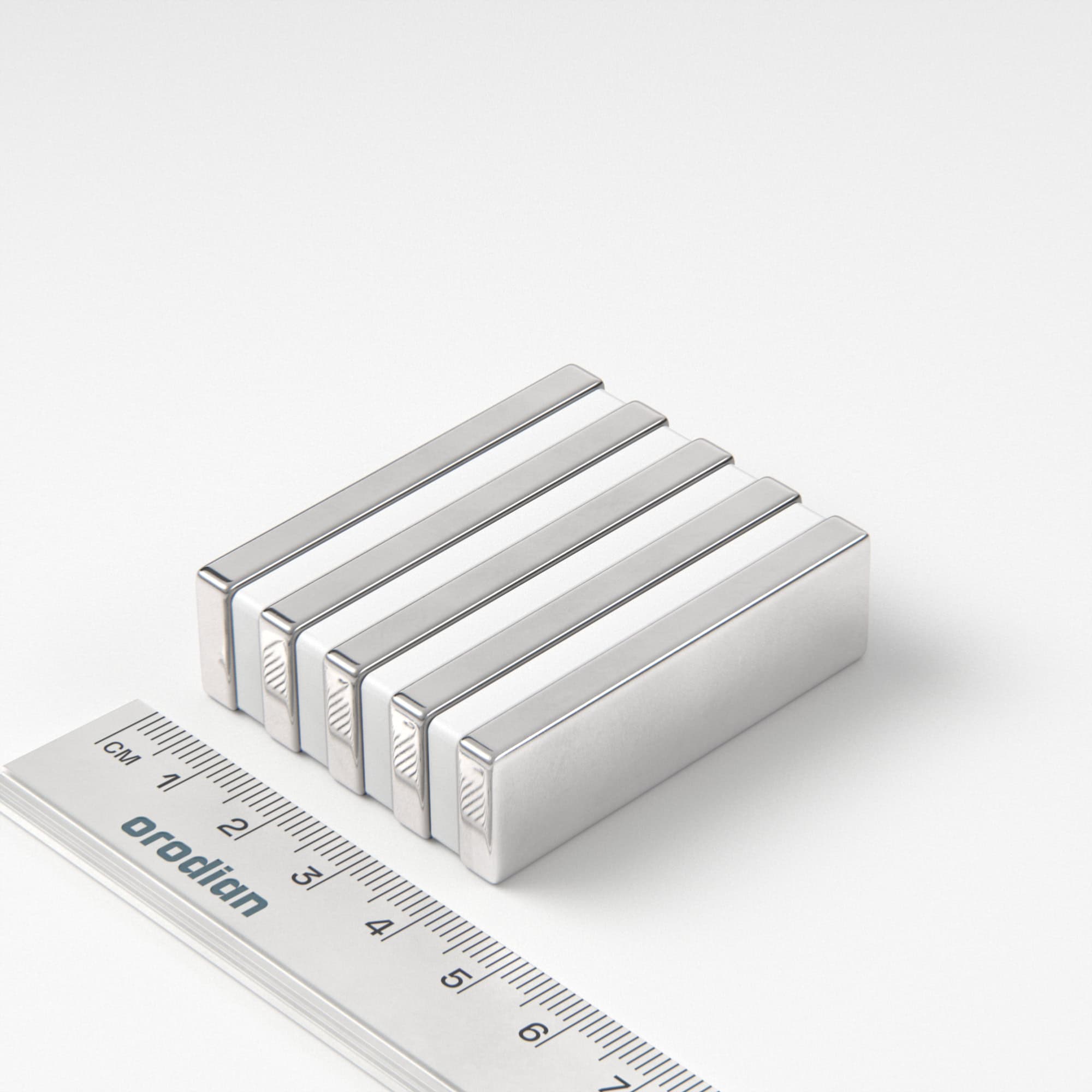 Neodýmový magnet kváder 50×15×5 mm - N38