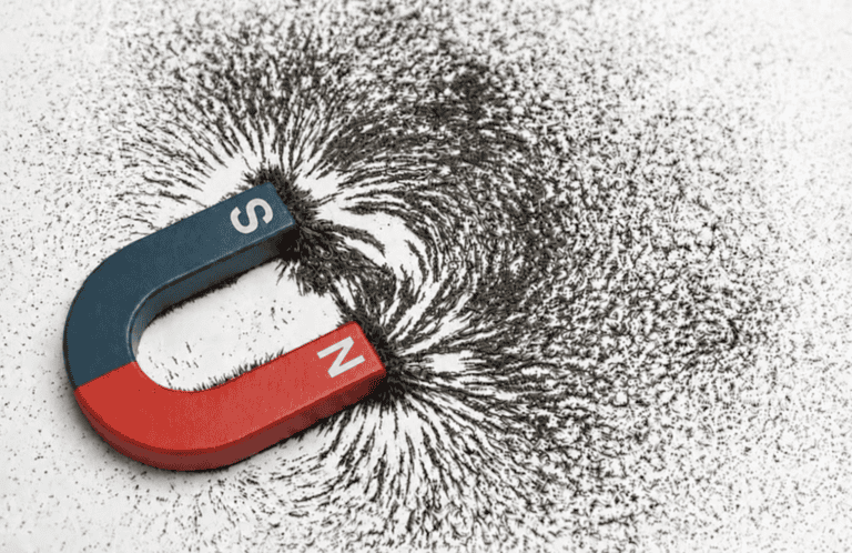 Školský magnet v tvare podkovy
  — ilustračná fotografia