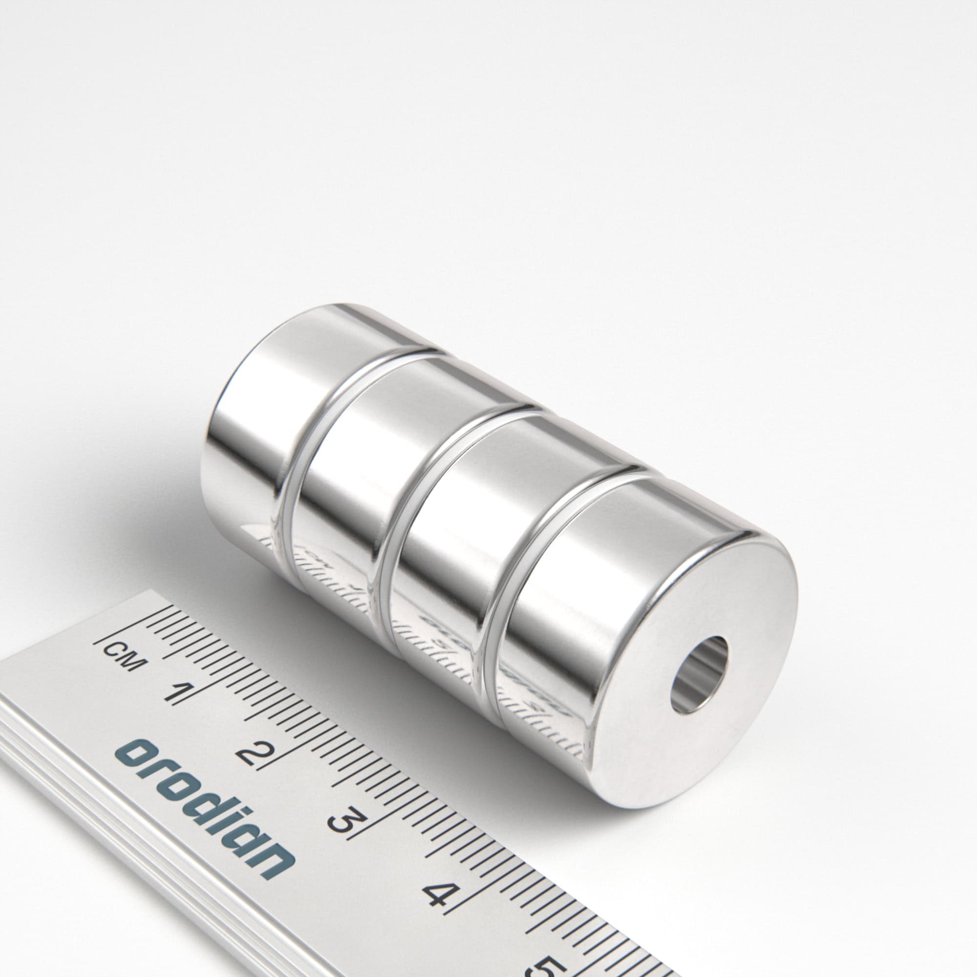 Neodýmový magnet prsteň 22-6×10 mm - N38