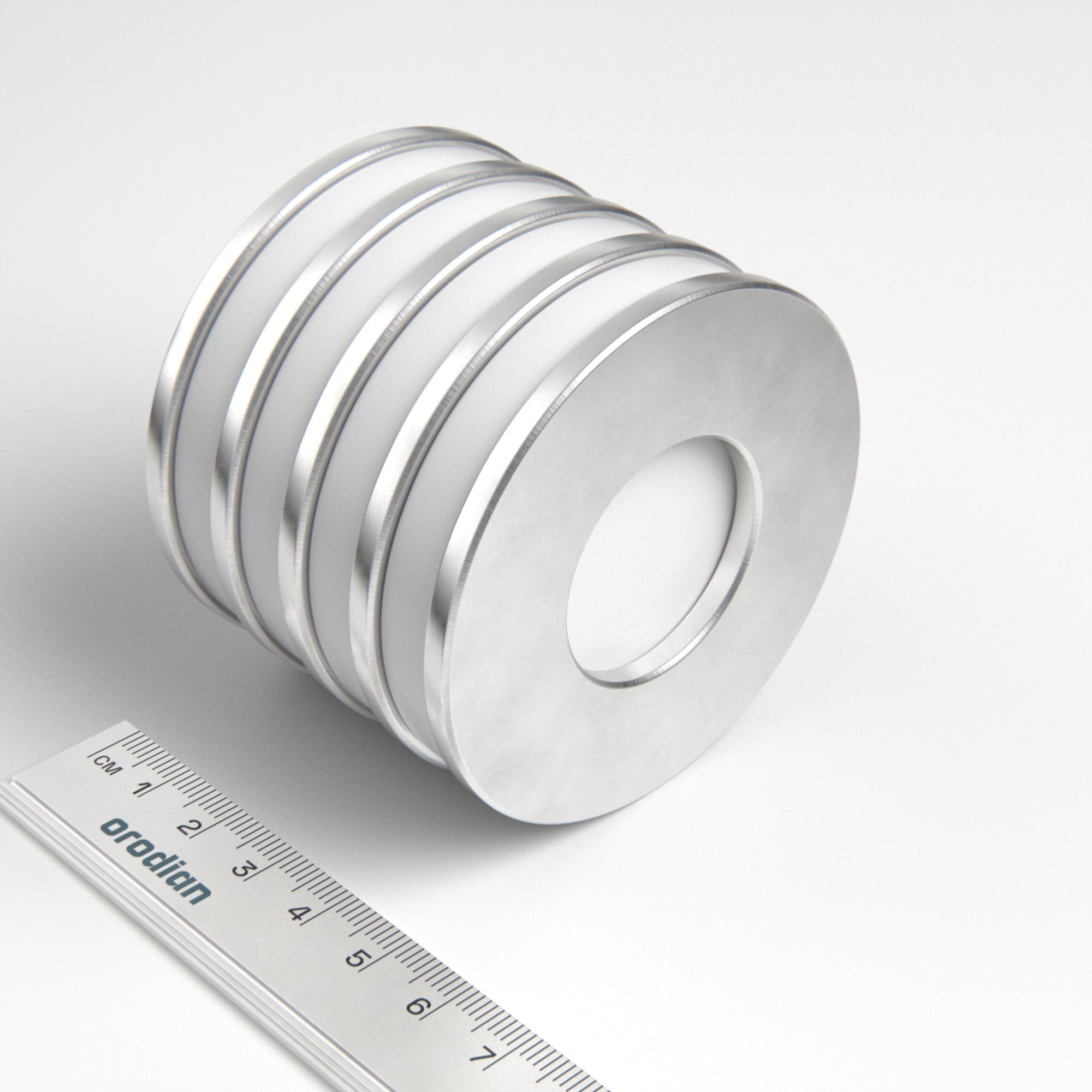 Neodýmový magnet prsteň 66,5-30×4 mm, 150 °C - N35SH