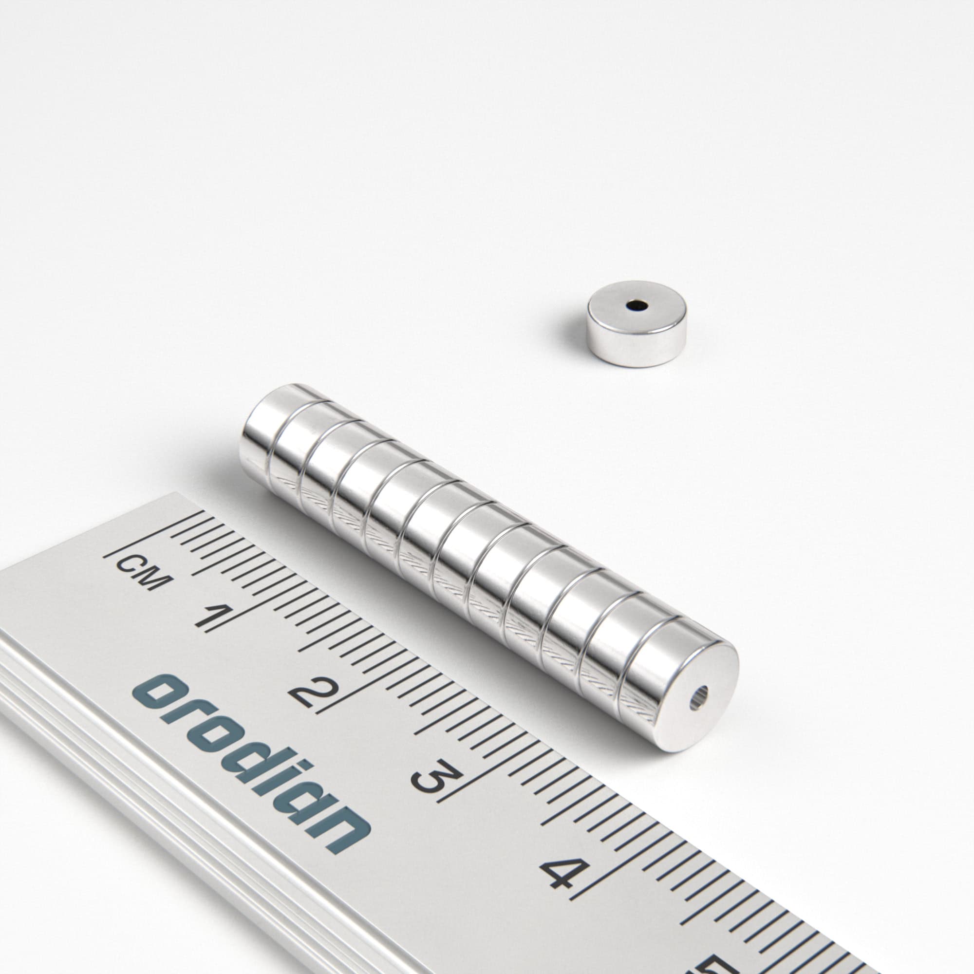 Neodýmový magnet prsteň 7-1,5×3 mm - N38