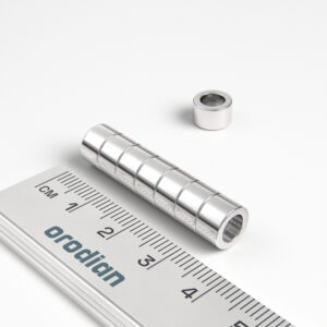 Neodýmový magnet prsteň 8-5×5 mm - N38