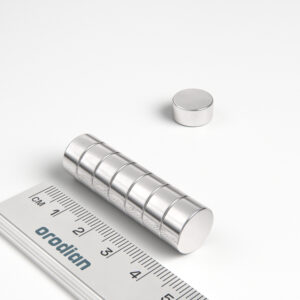 Neodýmový magnet valec 12×6 mm - N38