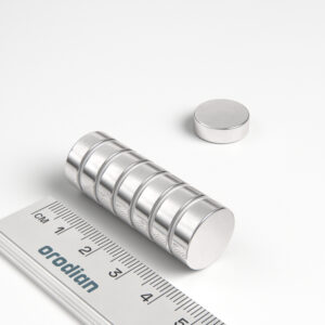 Neodýmový magnet valec 15×5 mm - N40