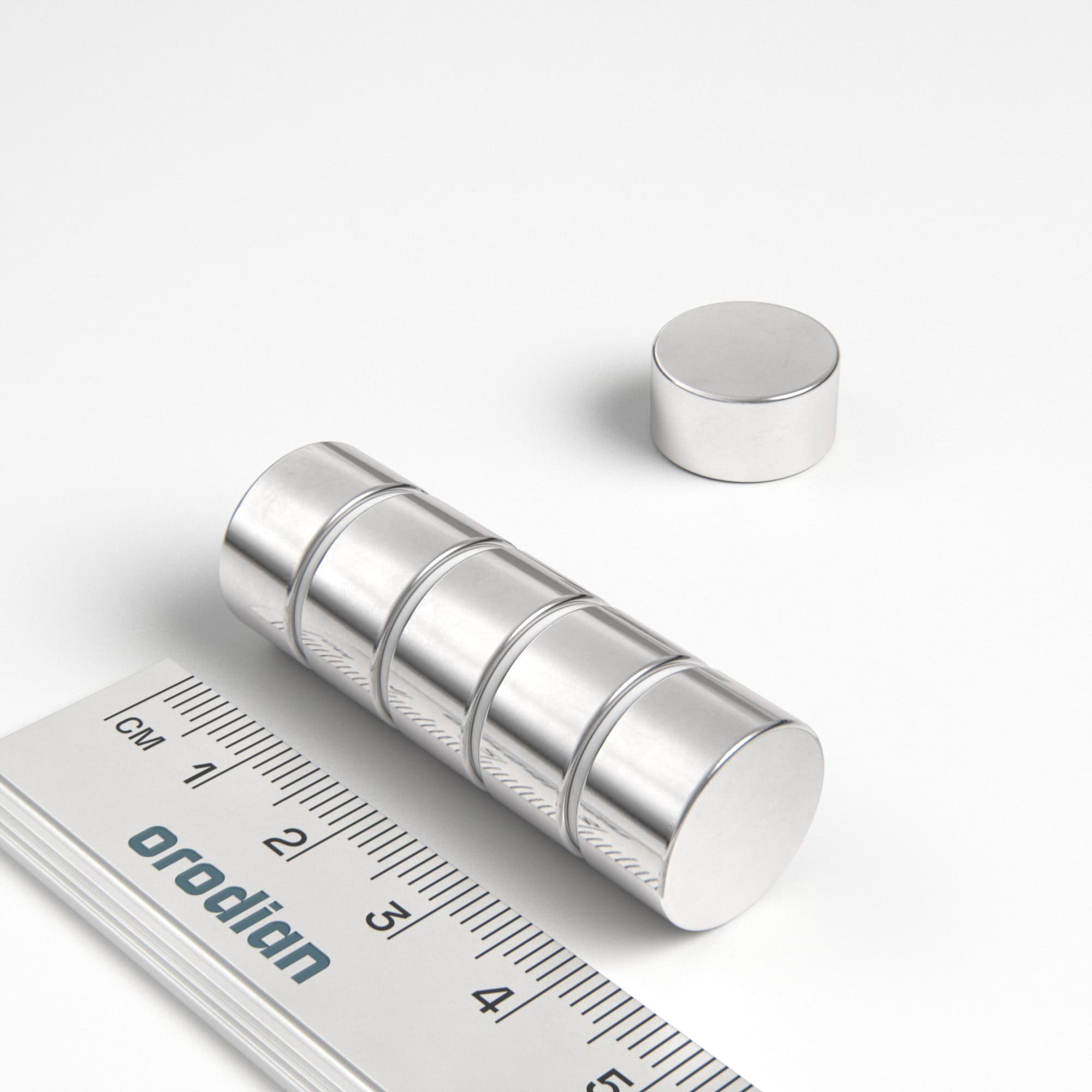 Neodýmový magnet valec 15×8 mm - N42