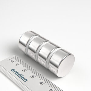 Neodýmový magnet valec 20×10 mm, 150 °C - N38SH