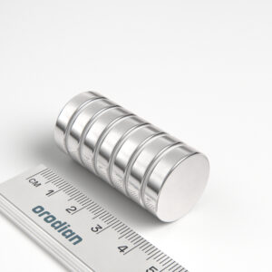 Neodýmový magnet valec 20×5 mm - N38
