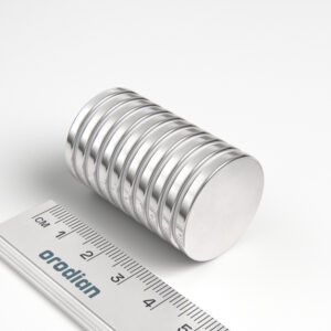 Neodýmový magnet valec 25×3 mm - N38