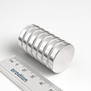 Neodýmový magnet valec 25×5 mm - N38