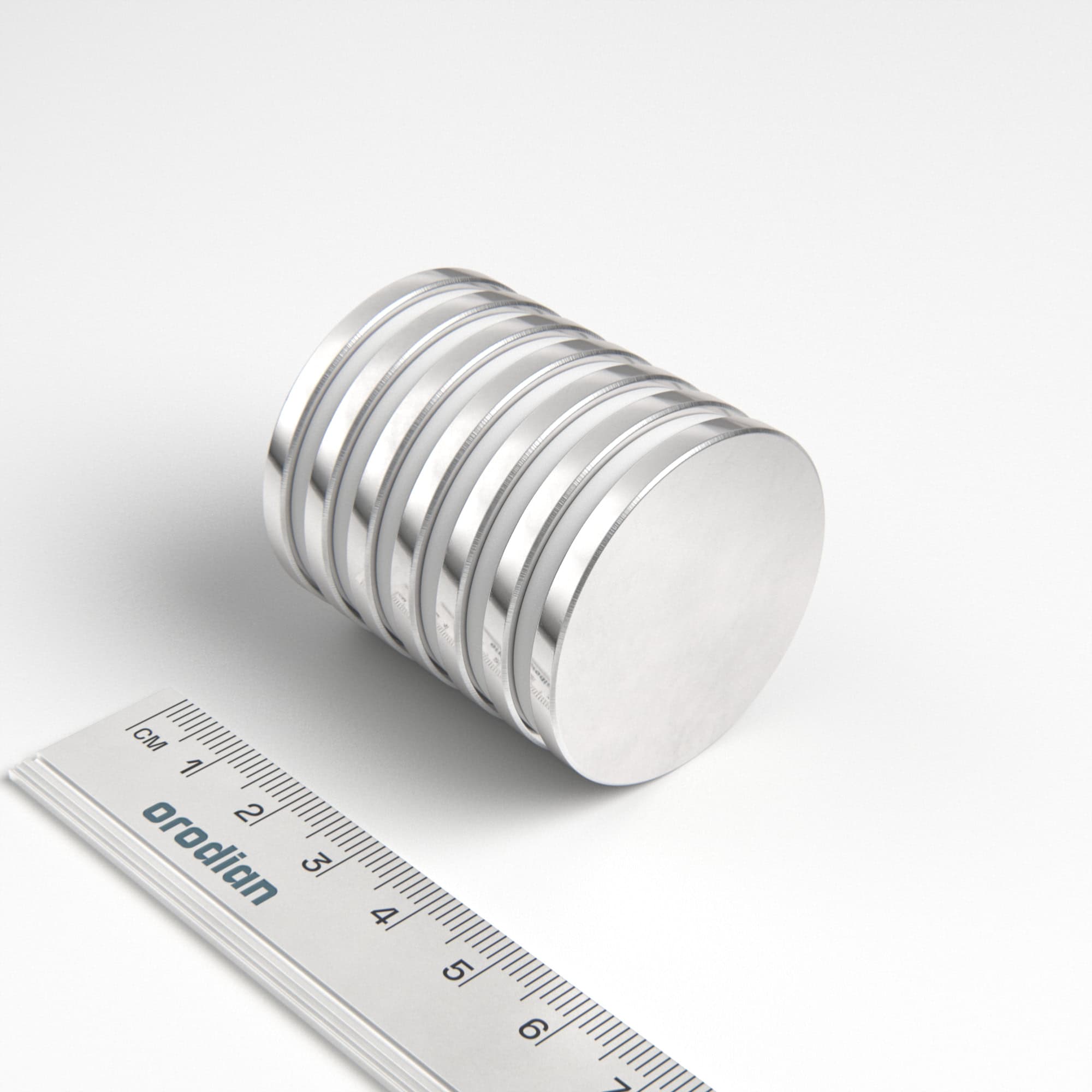 Neodýmový magnet valec 38×3,5 mm - N38