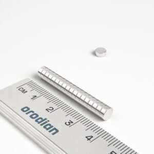 Neodýmový magnet valec 5×2 mm - N38