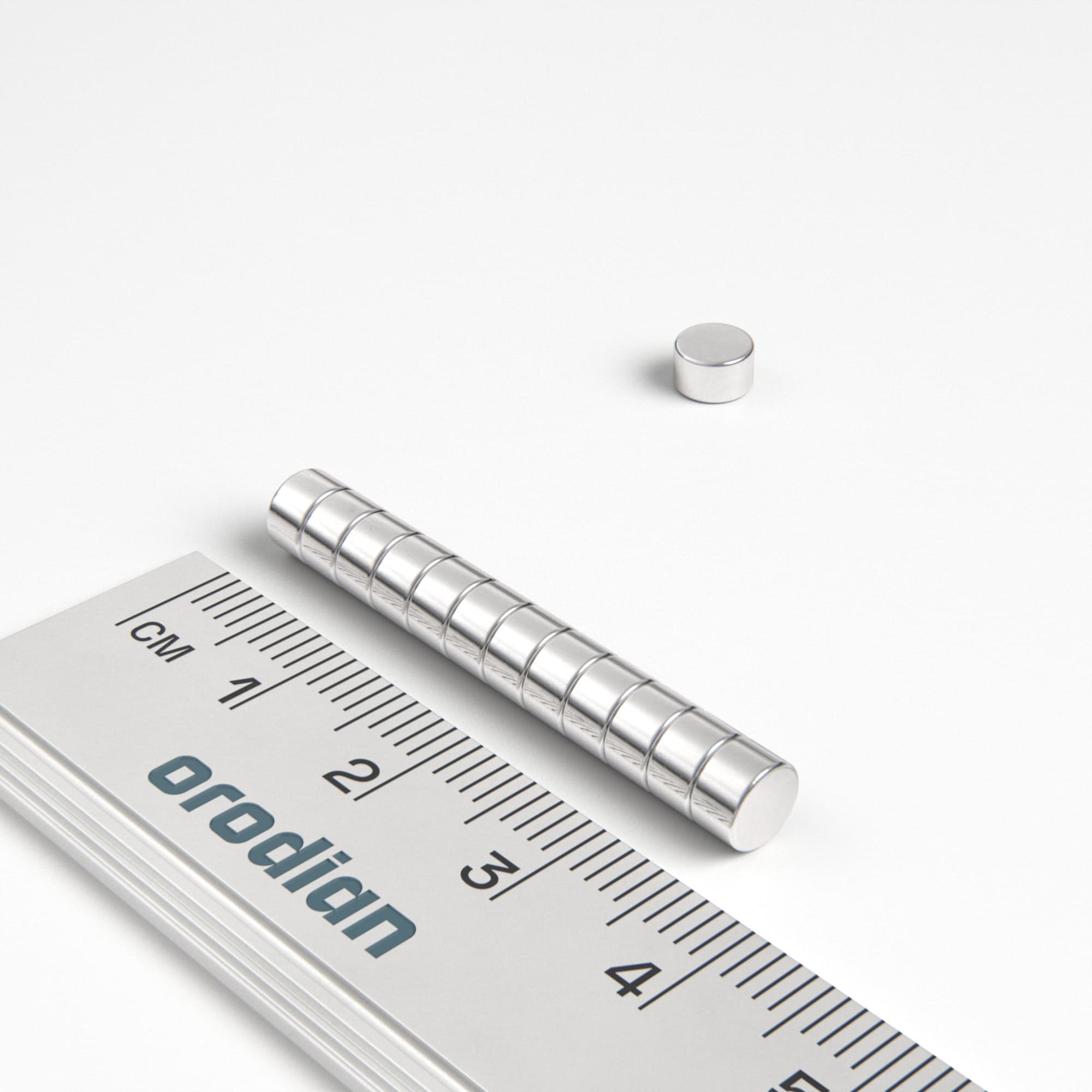 Neodýmový magnet valec 5×3 mm - N38