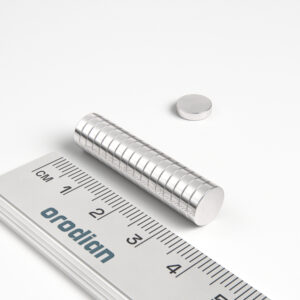 Neodýmový magnet valec 8×2 mm - N38
